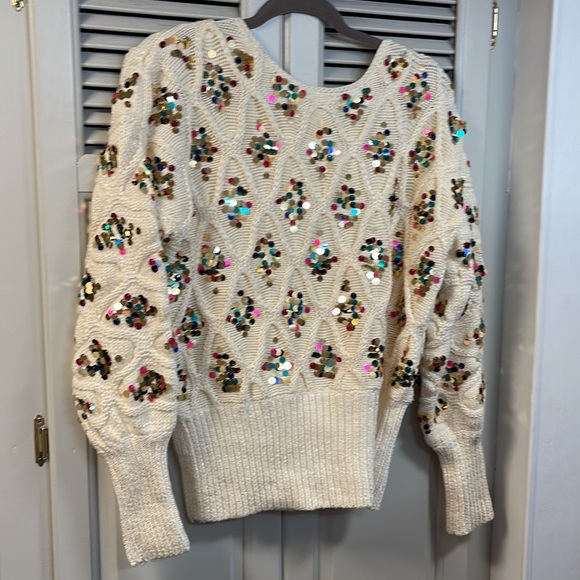 Anthropologie Sweaters - Anthropologie Lara Sequined Sweater